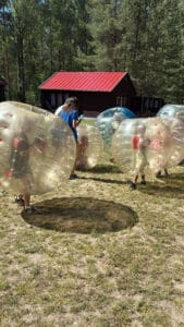Bubble football