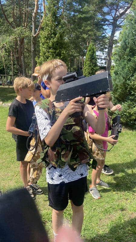 Laserowy paintball