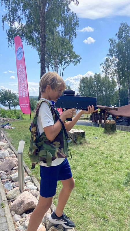 Laserowy paintball
