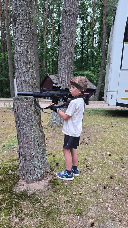 Laserowy paintball