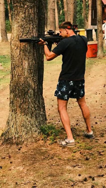 Laserowy paintball