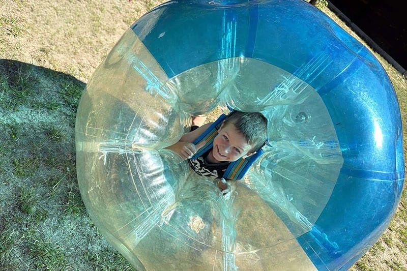 Bubble football